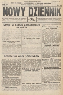 Nowy Dziennik. 1932, nr 58