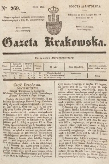 Gazeta Krakowska. 1838, nr 269