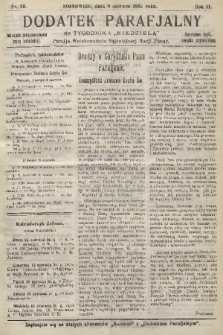 Dodatek Parafjalny do tygodnika „Niedziela” Parafji Wniebowzięcia Najświętszej Marji Panny. 1935, nr 23