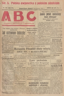 ABC : pismo codzienne : informuje wszystkich o wszystkiem. R.2, 1927, nr 284