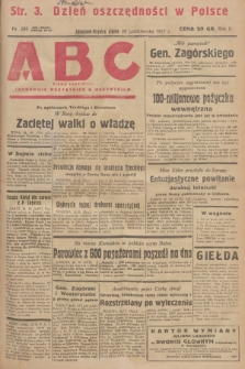 ABC : pismo codzienne : informuje wszystkich o wszystkiem. R.2, 1927, nr 295