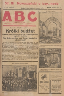 ABC : pismo codzienne : informuje wszystkich o wszystkiem. R.2, 1927, nr 302