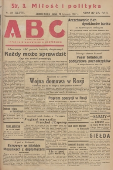 ABC : pismo codzienne : informuje wszystkich o wszystkiem. R.2, 1927, nr 318