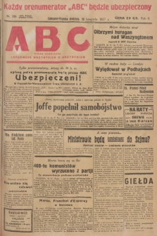 ABC : pismo codzienne : informuje wszystkich o wszystkiem. R.2, 1927, nr 319