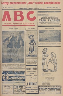 ABC : pismo codzienne : informuje wszystkich o wszystkiem. R.2, 1927, nr 321