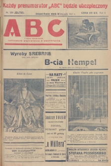 ABC : pismo codzienne : informuje wszystkich o wszystkiem. R.2, 1927, nr 328