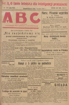 ABC : pismo codzienne : informuje wszystkich o wszystkiem. R.2, 1927, nr 336