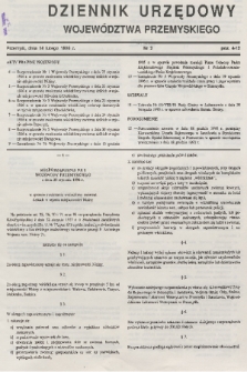 Dziennik Urzędowy Województwa Przemyskiego. 1996, nr 2