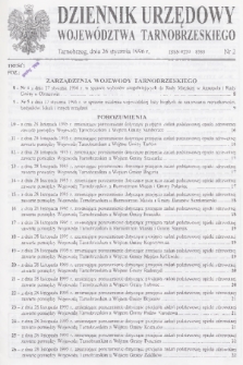 Dziennik Urzędowy Województwa Tarnobrzeskiego. 1996, nr 2