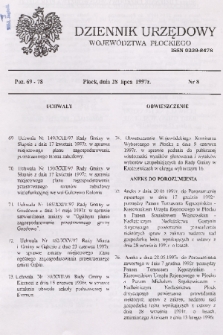 Dziennik Urzędowy Województwa Płockiego. 1997, nr 8