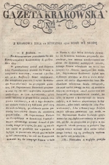 Gazeta Krakowska. 1820 , nr  4