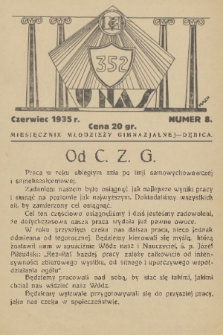 U Nas : miesięcznik młodzieży gimnazjalnej - Dębica. R.2, 1935, nr 8
