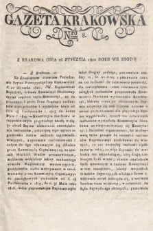 Gazeta Krakowska. 1820 , nr  8