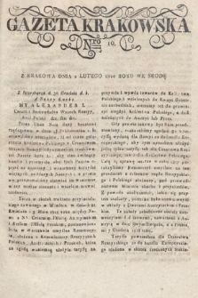 Gazeta Krakowska. 1820 , nr  10