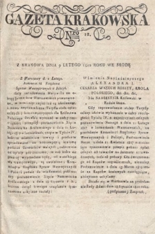 Gazeta Krakowska. 1820 , nr  12
