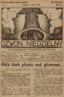Dzwon Niedzielny : ilustrowany tygodnik katolicki. 1926, nr 11
