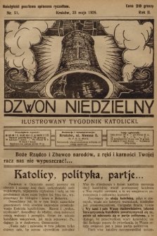 Dzwon Niedzielny : ilustrowany tygodnik katolicki. 1926, nr 21