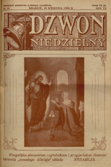 Dzwon Niedzielny. 1930, nr 16