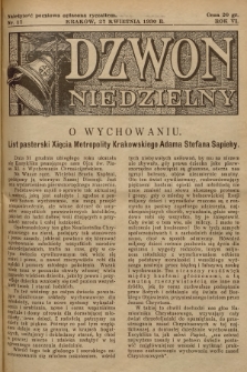 Dzwon Niedzielny. 1930, nr 17