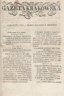 Gazeta Krakowska. 1820 , nr  21