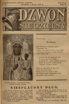 Dzwon Niedzielny. 1930, nr 18