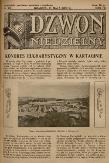 Dzwon Niedzielny. 1930, nr 19