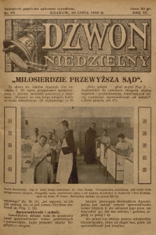 Dzwon Niedzielny. 1930, nr 29