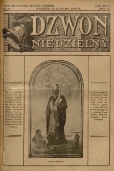 Dzwon Niedzielny. 1930, nr 34