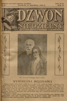 Dzwon Niedzielny. 1930, nr 39