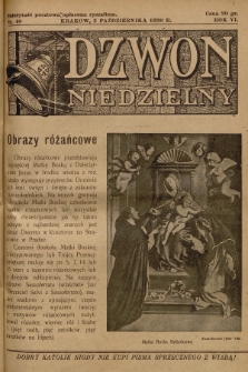 Dzwon Niedzielny. 1930, nr 40