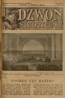 Dzwon Niedzielny. 1930, nr 51