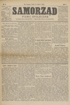 Samorząd : pismo społeczne, literacko-naukowe i ekonomiczno-handlowe. R.2, 1882, nr 6