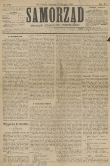 Samorząd : pismo społeczne, literacko-naukowe i ekonomiczno-handlowe. R.5, 1885, nr 18 + dod.