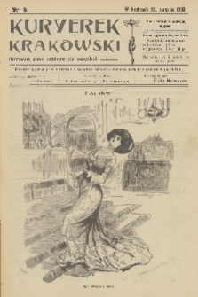 Kuryerek Krakowski : ilustrowane pismo codziennie dla wszystkich. 1902, nr 8