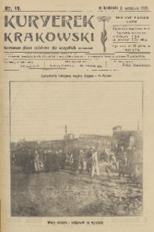 Kuryerek Krakowski : ilustrowane pismo codziennie dla wszystkich. 1902, nr 19