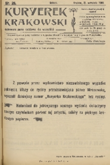 Kuryerek Krakowski : ilustrowane pismo codziennie dla wszystkich. 1902, nr 28
