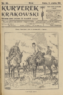 Kuryerek Krakowski : ilustrowane pismo codziennie dla wszystkich. 1902, nr 30