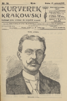 Kuryerek Krakowski : ilustrowane pismo codziennie dla wszystkich. 1902, nr 36