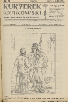 Kuryerek Krakowski : ilustrowane pismo codziennie dla wszystkich. 1902, nr 97