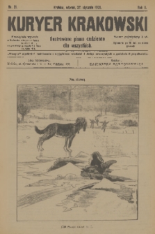 Kuryer Krakowski : ilustrowane pismo codziennie dla wszystkich. 1903, nr 21