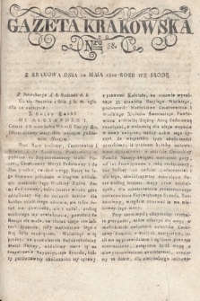 Gazeta Krakowska. 1820 , nr  38