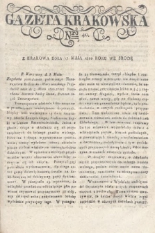 Gazeta Krakowska. 1820 , nr  40