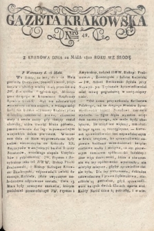 Gazeta Krakowska. 1820 , nr  42