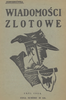 Wiadomośc Zlotowe : pismo II Zlotu Chorągwi Radomskieji. R.1, 1934, nr [2]