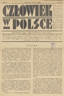 Człowiek w Polsce. R.2, 1934, nr 4