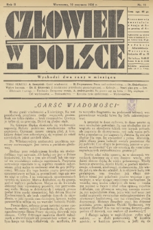 Człowiek w Polsce. R.2, 1934, nr 11