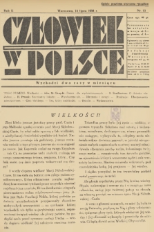 Człowiek w Polsce. R.2, 1934, nr 13