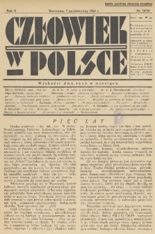 Człowiek w Polsce. R.2, 1934, nr 18
