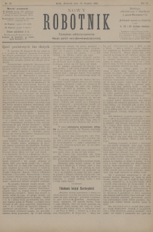 Nowy Robotnik : czasopismo polityczno-społeczne : organ partyi socyalno-demokratycznej. 1896, nr 34