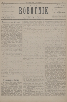 Nowy Robotnik : czasopismo polityczno-społeczne : organ partyi socyalno-demokratycznej. 1896, nr 35